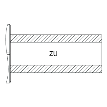 Hengeres<br>(DIN 1835 Form A - korlátlan görgőzési hossz)