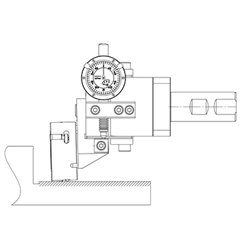Külső- és síkfelület: ∅10-200 mm<br>Furat: min. ∅51 mm (20 mm mélységig)<br>Furat: min. ∅104 mm (20 mm mélység felett)